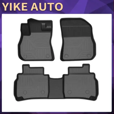 Auto Car Floor Mats For Buick LacROSSE 2016-2024 All-Weather TPE Foot Mats Odorless Pad Waterproof