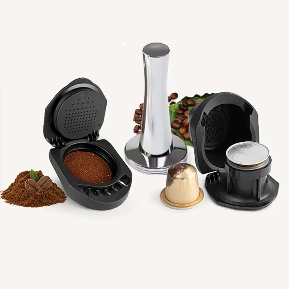 Kaffeekapsel-Adapter für Dolce Gusto, nachfüllbare wiederverwendbare Kaffeekapsel, Konvertierung, kompatibel mit Genio S Piccolo XS-Maschine Image