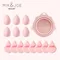 15-teiliger Kosmetikschwamm, Mixer, Beauty Egg Foundation, Make-up-Schwamm, Kosmetik-Reinigungsschale, Kosmetik-Zubehör