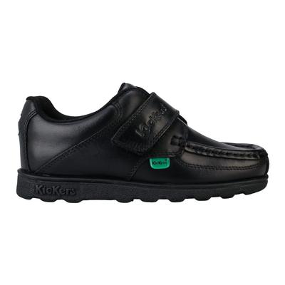 Kickers - Jungen Schuhe "Fragma Lo", Leder (Schwarz) Image
