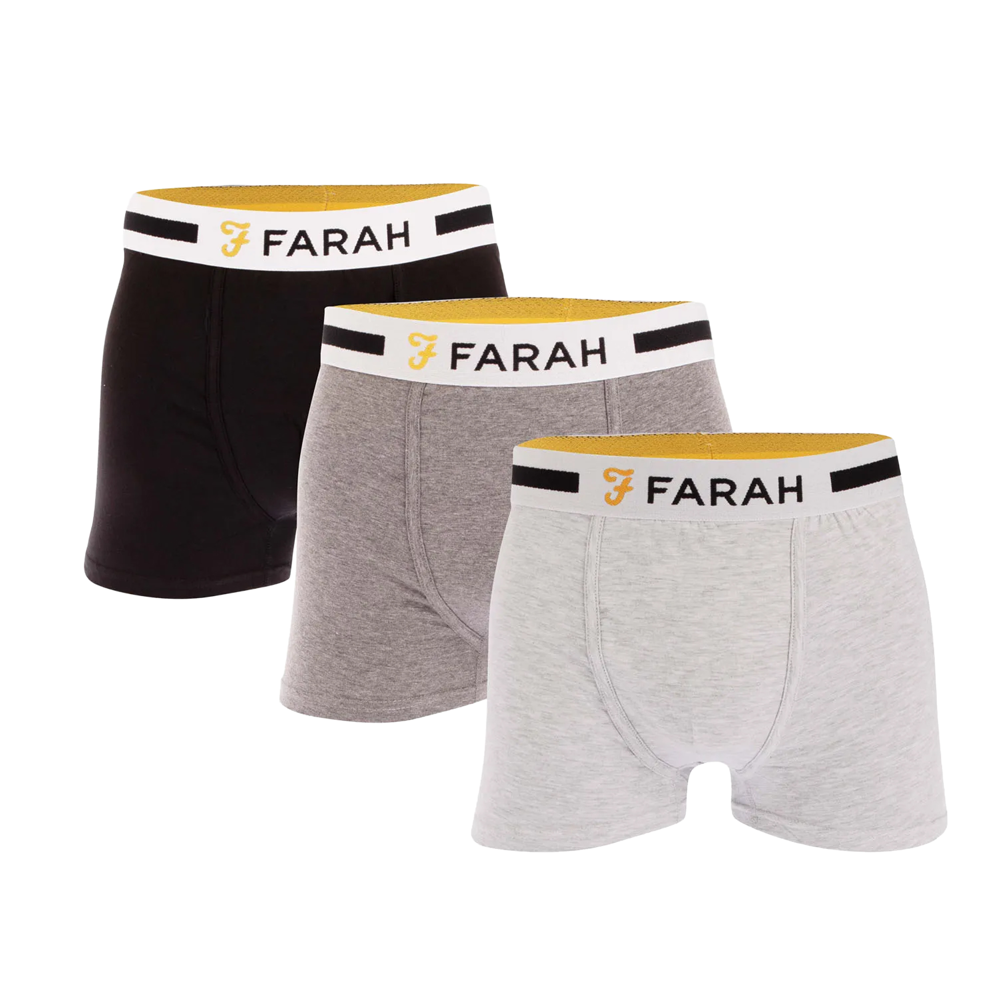 Farah - "Yeri" Boxershorts für Herren(3er-Pack) (Bunt) Image