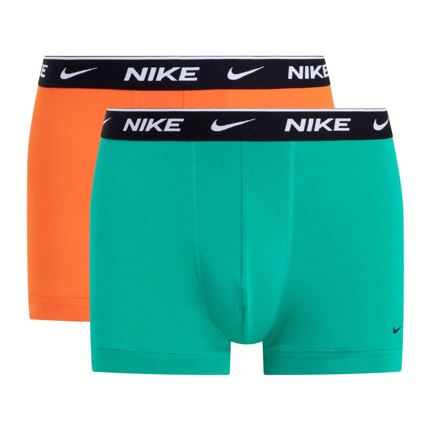 Nike - Boxershorts für Herren(2er-Pack) (Grün/Orange) Image