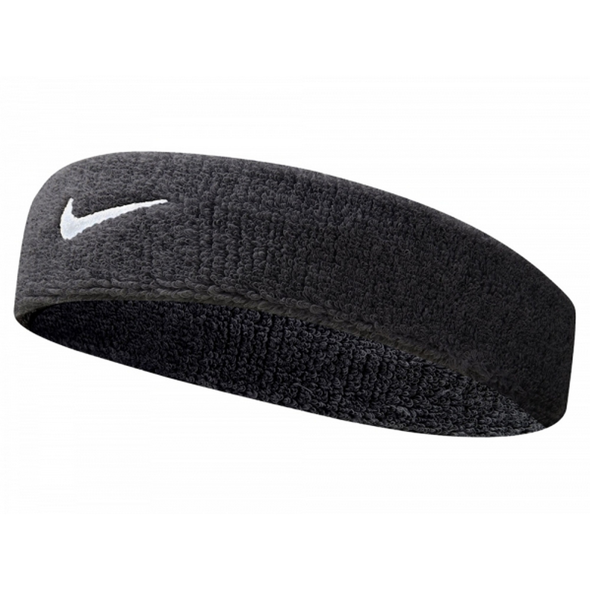 Nike Unisex Erwachsene Swoosh Stirnband (Schwarz) Image