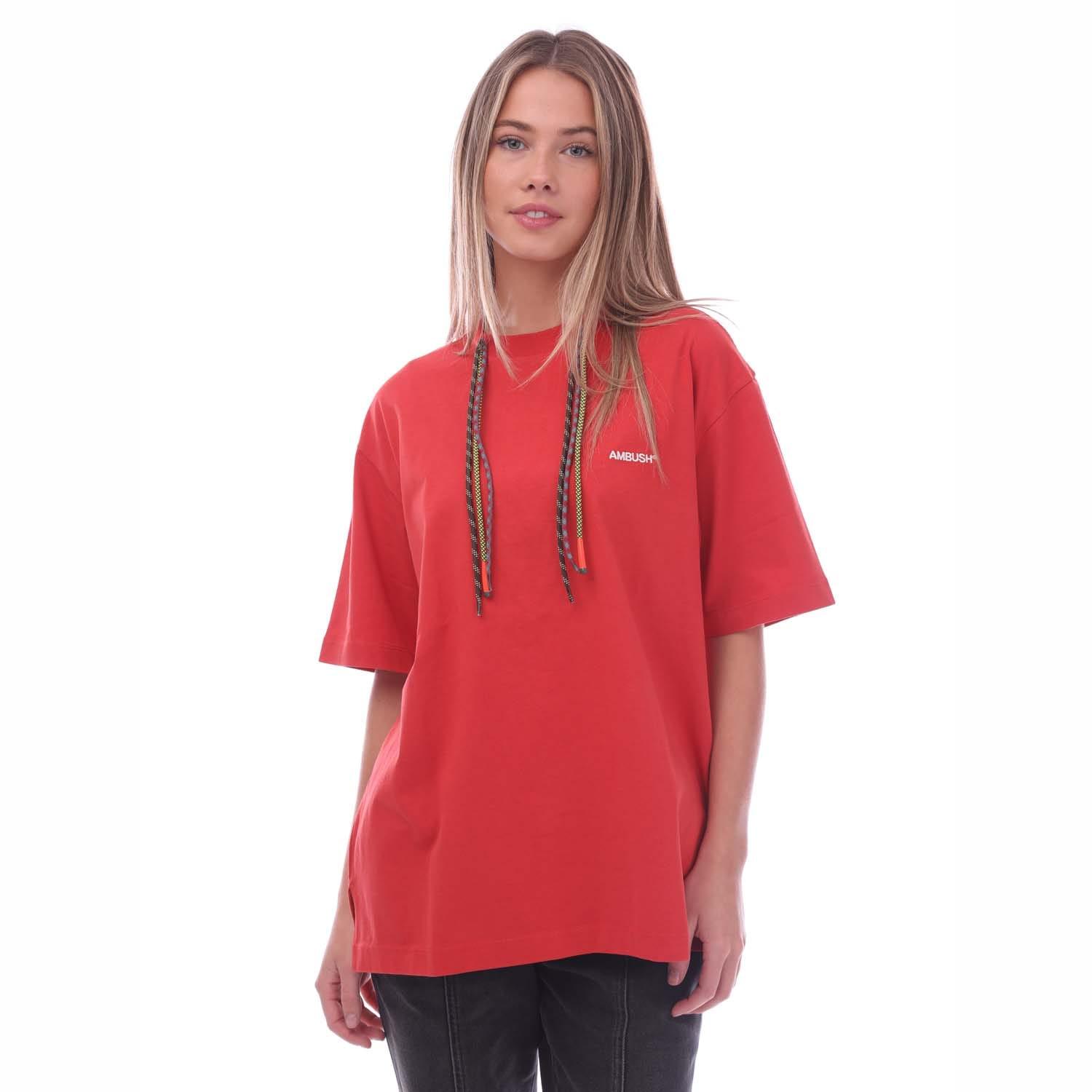 Ambush - T-Shirt Multicord für Damen (Rot) Image