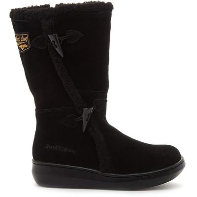 Rocket Dog - Damen Winterstiefel "Slope", Wildleder (Schwarz) Image