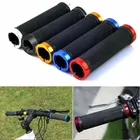 Manopole in gomma per bicicletta serratura in lega MTB manopole per manubrio con serratura bilaterale manicotto per manubrio da ciclismo antiscivolo accessori per biciclette BMX