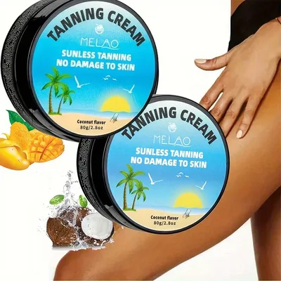 MELAO Self Tanner - Self Tanning Lotion for Body, Sunless Tanning Lotion Fake Tan & Quick Tan for
