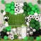 128pcs green football balloon garland Arch set for football game sports party birthday anniversary
