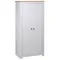 Armoire blanche 80x50x171.5 cm, en bois de pin massif, gamme Panama, meubles de chambre à coucher, ameublement de maison, rangement de vêtements