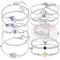 Bracelet Original tournesol étoile lune fleur plume Bracelet anniversaire bijoux cadeau pour les