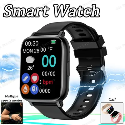 For Xiaomi Huawei Smart Watch Android Phone Bluetooth Talking Blood Oxygen/Blood Pressure Monitoring