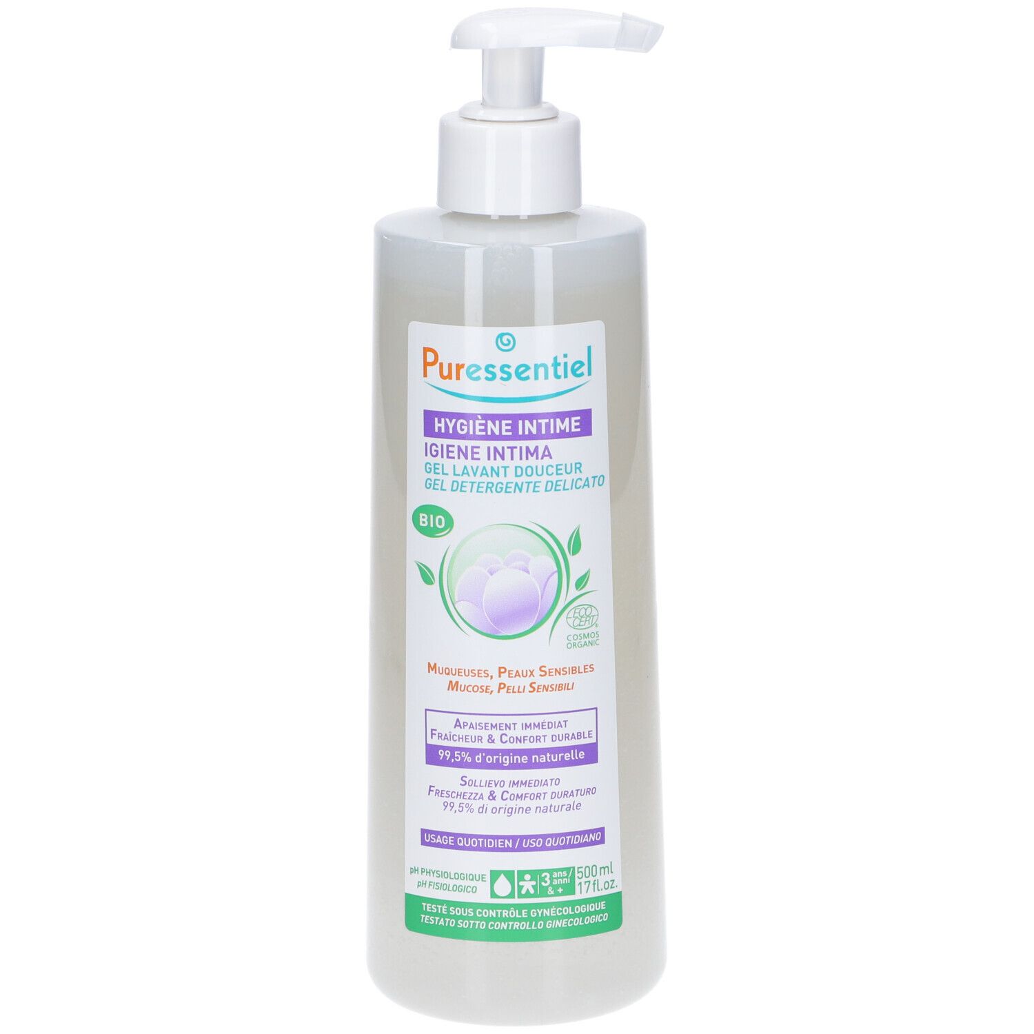 Puressentiel Gel Detergente Intimo Delicato Bio 500ml 500 ml detergent