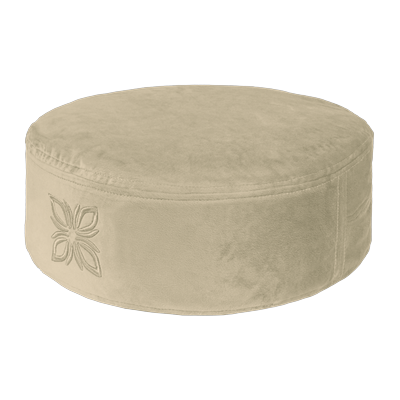 OMNANA CUSHY™ Meditationskissen Velvet 10cm MIRACLE VANILLA