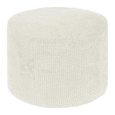 OMNANA CUSHY™ Meditationskissen Chenille 20cm MILKY MARSHMALLOW
