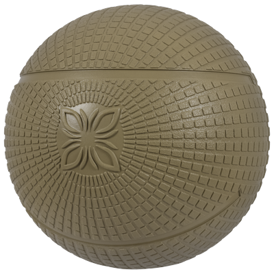 OMNANA ORBIT™ Medizinball 2 KG SMOKY BISCUIT