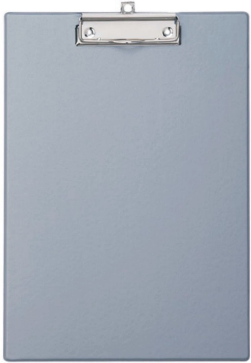 MAUL Schreibplatte A4 mit Folienüberzug silber Packung mit 12 Stück Image