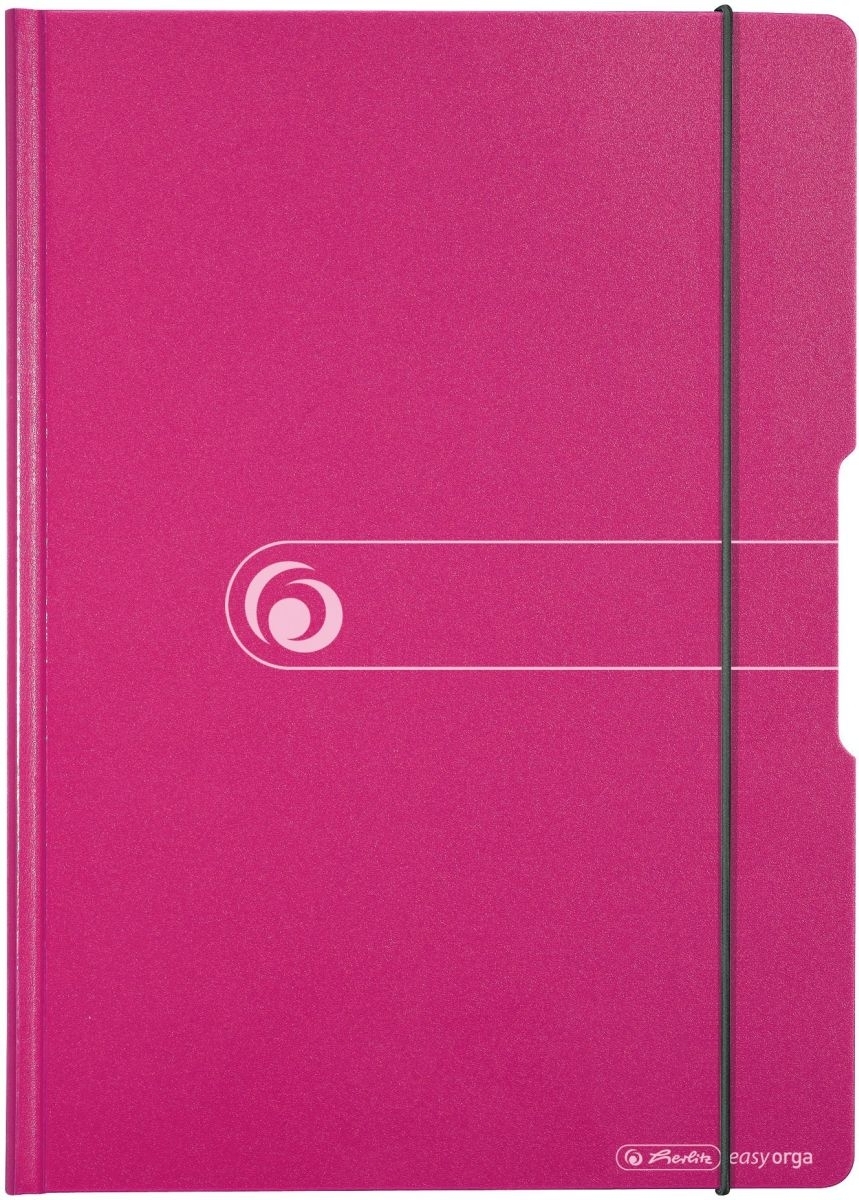 herlitz Klemmbrettmappe PF Polyfoam A4 beere to go Packung mit 10 Stück Image