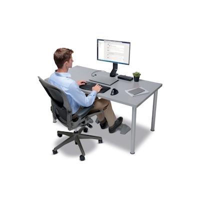 Kensington Fußstütze ergonomisch verstellbar grau Packung mit 4 Stück Image