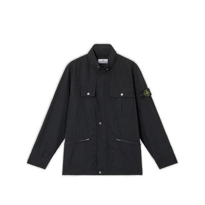 Compass-Badge Jacket - Blue - Stone Island Jackets