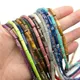 Wholesale 4x13mm Natural Stone Crystal Quartz Round Tube Loose Spacer Beads for Jewelry Making DIY Necklace Bracelet Earrings