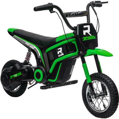 Homcom - Kinder Elektro Motorrad, 24V Kindermotorrad mit Hupe, Leuchte, Kinderfahrzeug mit Image