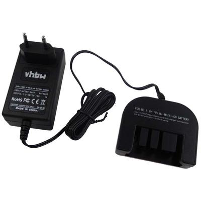 Vhbw - Ladegerät kompatibel mit Black & Decker HP9019K, HP14K, HP14KD, HP148F3B, HP148F3K, HPB12 Image