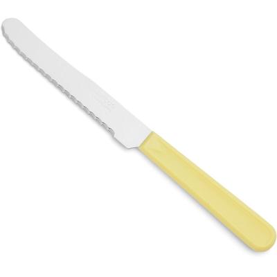Tischmesser Arcos Tisch 802900 Monoblock aus einem Stück Edelstahl, mango gelb und 11 cm Klinge im