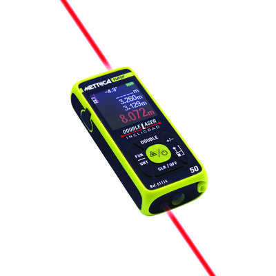 Laser telemetre Metrica flash double laser incligrad 50 - 61114 Image