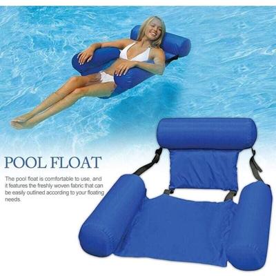 Cyslmuk - Aufblasbares Wasserbett, 4-in-1-Wasserhängematte, aufblasbare Schwimmbad-Hängematte für Image