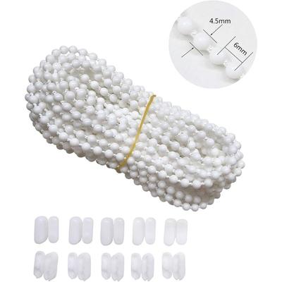 10 Meter Rollokette mit 10 Stück Clips, Rollokette für Rollenketten, verwendet für Rollos, Image
