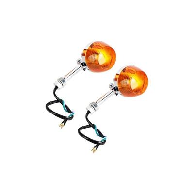 Blinker, 2-teiliges Blinkerlicht, 12-V-Blinkerlicht Passend für Honda C70 CT70 CT90 XL100 CB350