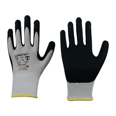 FP - leipold 1464 Handschuhe LeikaFlex® Touch 1464 Gr.10 grau/schwarz en 388 Nylon Image