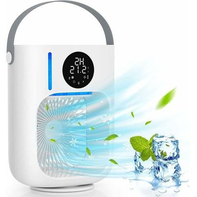 Tragbare Klimaanlage, 5-in-1-Luftkühler, 1000 ml Mini-Mobilklimaanlage mit LED-Anzeige, 3 Image