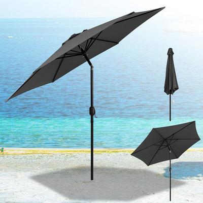 Sonnenschirm, Ampelschirm ø 270 cm, Sonnenschutz, UV-Schutz bis upf 30+, leichtes Öffnen und Image