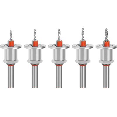 Stück 8-mm-Senkbohrer für Holz, Senkbohrer mit Tiefenanschlag und Senkbohrung, für die Image