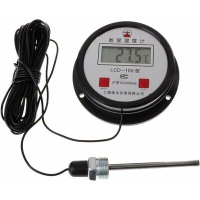 Industrielles Hochtemperatur-Digitalthermometer mit 10 m Sonde Image