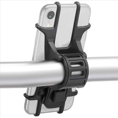Ahlsen - Universelle Fahrrad-Telefonhalterung aus Silikon, Fahrrad-Telefonhalterung für iPhone, Image
