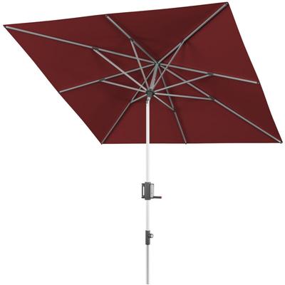 KNIRPS APOLL 300 x 200 cm rechteckig Balkonschirm 7 Farbvarianten Sonnenschirm 400 Bordeaux Image