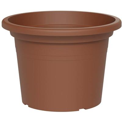 Pflanzgefäße basic rund Clay braun 18 cm - Kunststoff - Teraplast Image