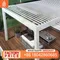 Outdoor Waterproof AntiUV Pergola With LED Light for Villa Garden Courtyard