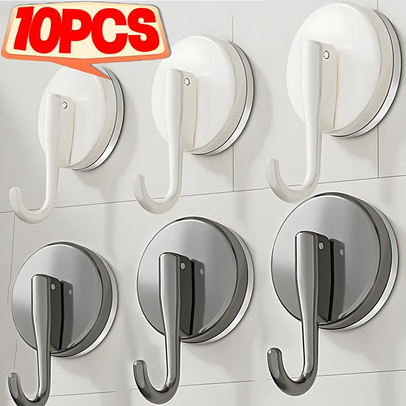 10/1PCS Vakuum Saugnapf Haken Dusche Handtuch Robe Halter Küche Badezimmer Wand Haken Abnehmbare Glas Fliesen sauger Aufhänger