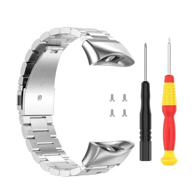 Luxus Edelstahl Armband Für Garmin Forerunner 45 45S Smart Uhr Band Ersatz Metall Armband Für Garmin Image