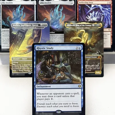 IKO CMR HOLO13-I02 Tcg Proxy Magic Cards lluna, Apex of Wishes The Ozolith Luminous Breadmoth Image