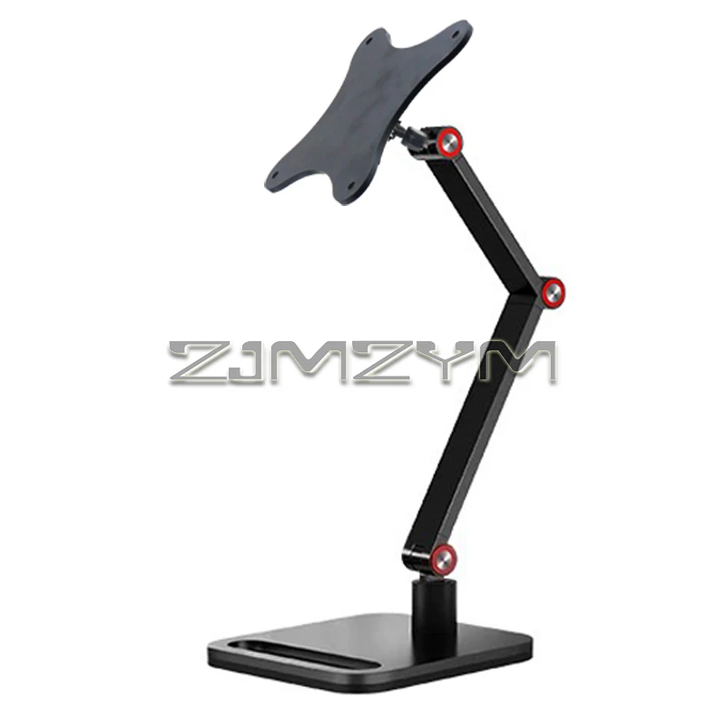 Tragbarer Monitorständer, höhenverstellbarer Monitorständer, freistehender Schreibtisch, faltbare Monitorunterstützung für 16-Zoll-Bildschirmhalter Image