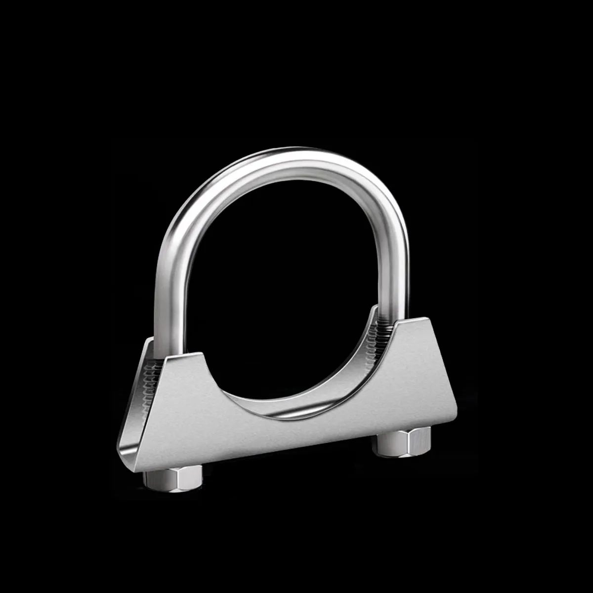 U-Schraube aus Edelstahl 304/316, unregelmäßiger Bolzen mit Schallwand und Mutter M8 Image