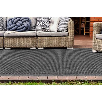 Läufer LALEE "Sunset 607" Gr. 12, silber (silberfarben), B:80cm H:5mm L:230cm, Kunstfaser, Teppiche, In- und Outdoor geeignet, pflegeleicht, Wohnzimmer Image