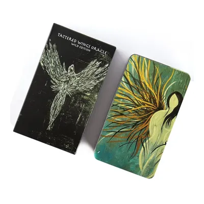 Heißer Verkauf Tattered Wings Oracle Freizeit Unterhaltung Karte Familie Sammeln Divination Deck Image