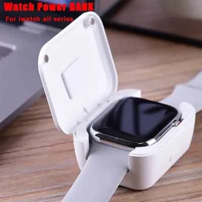 new Fast Watch Power Bank for Apple Watch 10 9 8 7 6 5 4 3 2 1 Wireless Charger Portable Charging Base Station for iwatch