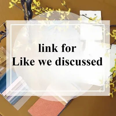 Special Link for Customers To Pay