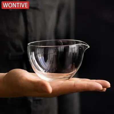 Glass Matcha Chawan Matcha Bowl Heat-resistant Kung Fu Tea Set Accessories Japan Ceremonial Matchas